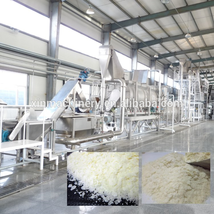 Hot sale whole process full automatic potato flakes powder and starch production line